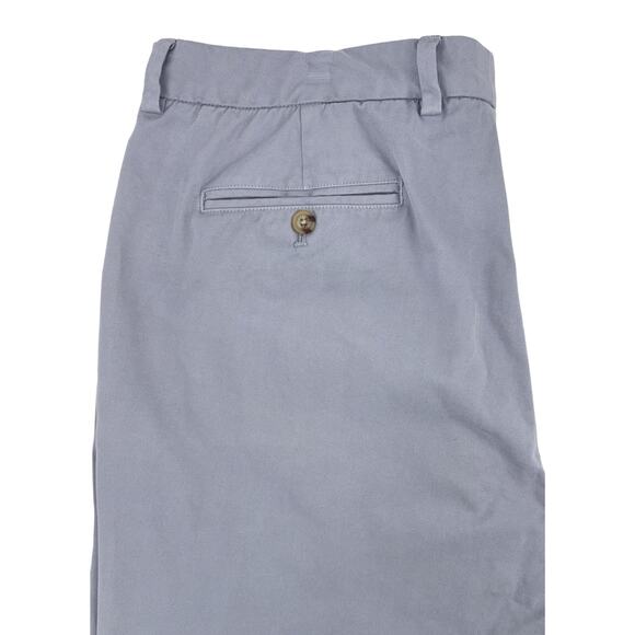 Vineyard Vines Men's Slim Fit Breaker Pants Gray 38x30 Actual/38x32 Chino Preppy - Picture 7 of 9